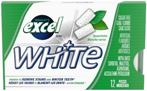 Excel Gum White Spearmint 12/ Sugg Ret $1.99