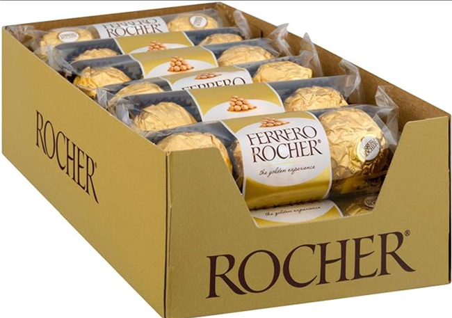 Ferrero Rocher 3pk/12 Sugg ret $4.25