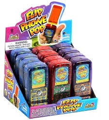 Flip Phone With Candy 12/ Sugg Ret $ 2.59