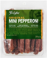 Freybe 250g Original Mini Pepperoni  250g/8 Sugg Ret $12.00