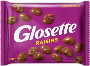 Glosette Raisins 18/50g Sugg Ret $2.29