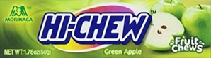 Hi Chew Green Apple Fruit Chews 12/58g Sugg Ret $2.79