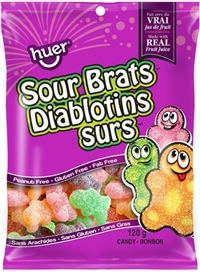 Huer - Sour Brats - Snack Size - 75g