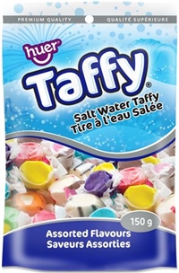 Huer Salt Water Taffy Hanging Bag 12/150g Sugg Ret $5.39
