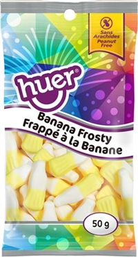 Huer 50g Banana Frosty Milkshake Bottles 12/50g Sugg Ret $1.89