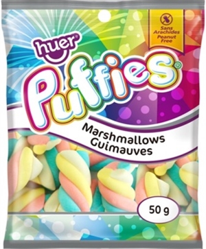 Huer   50g Rainbow Marshmallows 12/50g Sugg Ret $1.89