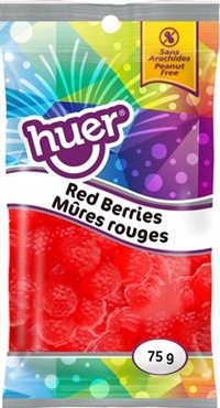 Huer 75g Red Berries 12/75g Sugg Ret $1.89