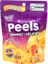 Huer Peels Mango 15/65g Sugg Ret $2.58