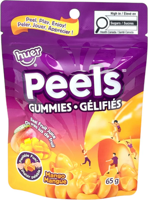 Huer Peels Mango 15/65g Sugg Ret $2.58