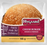 Hygaard Cheese Burger 1/165g Sugg Ret $7.49