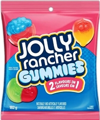 Jolly Rancher Peg Top 2 in 1 Original Gummies 10/182g Sugg Ret $4.39