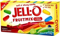 Jell-O Fruit Mix Theater Box 12/120g Sugg Ret $2.89