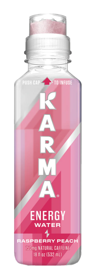 KaKarma Raspberry Peach 12/532ml Sugg Ret $5.35