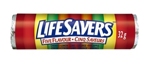 LifeSavers Hard Roll 20/32g Sugg Ret $1.59