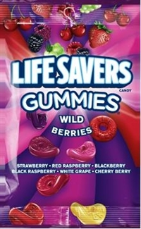 LifeSavers Wild Berry Gummy 12/180g Sugg Ret $4.69