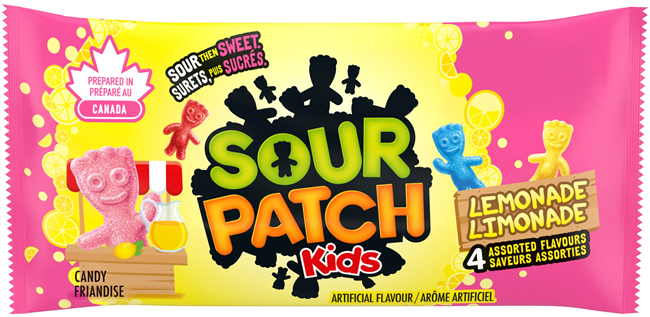 Maynards Sour Patch Kids Lemonade  18/55g Sugg Ret $2.19