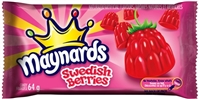 Maynards Swedish Berries 18/64g Sugg Ret $1.99