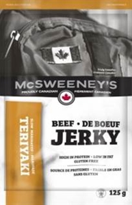 McSweeney's 125g Teriyaki Beef Jerky10/g Sugg Ret $12.89