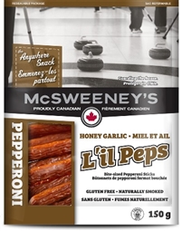 McSweeney's 150g Lil Peps Pepperoni Honey Garlic Sticks 10/ Sugg Ret $7.99