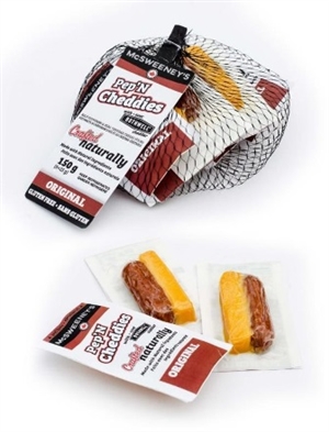 McSweeney's 25g Pep 'N' Cheddies Mini Pepperoni & Cheddar 10/25g Sugg Ret $8.79 or $1.49 Each***NOTE PACK SIZE INCREASE***