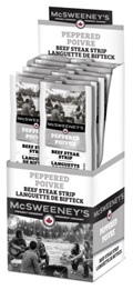 McSweeney's 28g Peppered Beef Steaks 12/ Sugg Ret $3.19***ON SALE 2 FOR $4.99***
