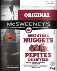 McSweeney's 85g Original Nuggets Beef Steak 12/ Sugg Ret $8.59