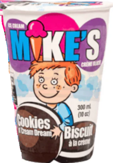Mike's Cookies and Cream 24/300ml Sugg Ret $3.81