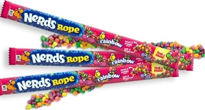 Nerds Rope Rainbow Rope  24/26g Sugg Ret $2.29