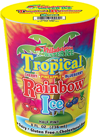 Phila Tropical Rainbow Water Cup 12/236ml Sugg Ret $3.67