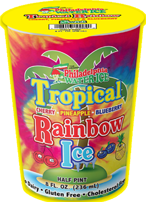 Phila Tropical Rainbow Water Cup 12/236ml Sugg Ret $3.67