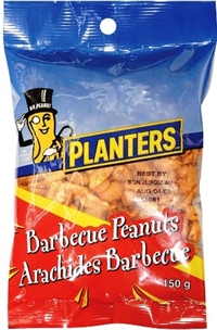 Planters 150g BBQ Peanuts 12/150g Sugg Ret $3.09