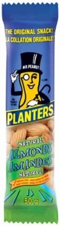 Planters 70g Tube Almonds 12/50g Sugg Ret $2.69