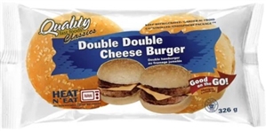 Quality Double Double Cheeseburger 1/288g Sugg Ret $10.99