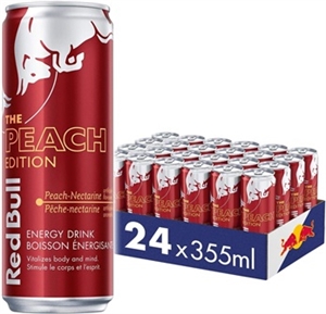 Red Bull 355 ml Peach 24/355ml Sugg Ret $5.29
