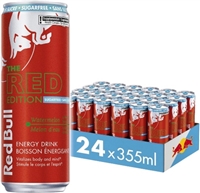 Red Bull 355 ml Red Watermelon Sugar-Free 24/355ml Sugg Ret $5.29