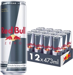 Red Bull 473 ml Zero 12/473ml Sugg Ret $6.49