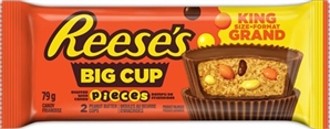 Reese Big Cup Pieces Peanut Butter 16/79g Sugg Ret $2.99
