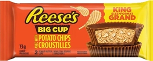 Reese Big Cup with Potato Chips and Peanut Butter 16/73g Sugg Ret $2.99
