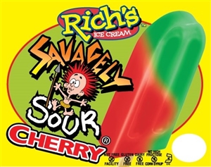 Rich's Sour Cherry Bar 24/74ml Sugg Ret $1.89