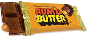 Rum & Butter Chocolate Bar 24/44g  Sugg Ret $2.99