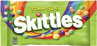 Skittles Bar Size  Sour 24/51g Sugg Ret $2.29