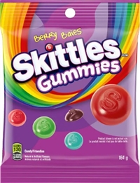Skittles Peg Bag Gummies Berry 12/164g Sugg Ret $5.79***PRICE INCREASE***