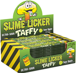 Slime Licker Taffy Sour Apple 48/Sugg Ret $0.74