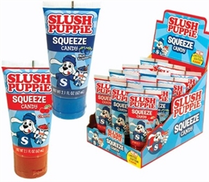 Slush Puppie Squeeze Candy 12/60g Sugg Ret $3.39