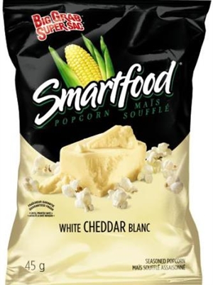 Smartfood 45g White Cheddar Popcorn 36's Sugg Ret $2.29