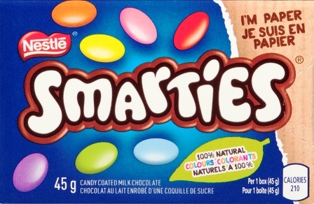 Smarties 24/45g Sugg Ret $$2.29