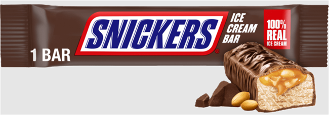 Snickers Big One Bar Ice Cream 24/43ml Sugg Ret $4.51