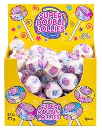 Super Double Lollies 48 ct Sugg Ret $0.49