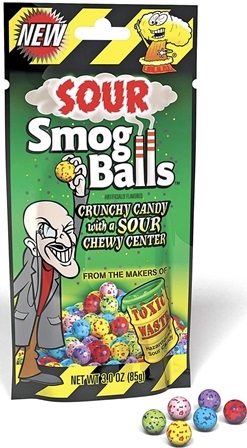 Toxic Waste Smog Balls 12/85g Sugg Ret $3.49