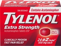 Tylenol 500mg Extra Strength Acetaminophen Caplets 3/24-500 mg  Sugg Ret $7.99